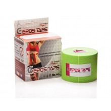 Кинезиологический тейп EPOS RAYON TAPE 5 м, (салатовый) из вискозы, Гипоаллергенный Акриловый (КТ-24)