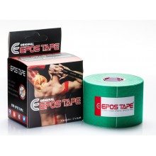 Кинезиологический тейп EPOS TAPE Original (зеленый) из хлопка, Гипоаллергенный Акриловый (KT-08)