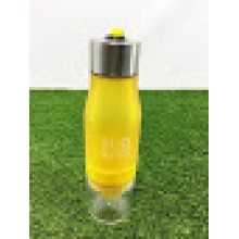 Фляга для воды H2O yellow с удобной соковыжималкой для активных людей (VS-014)