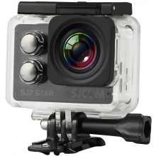 Видеокамера SJCAM SJ7 STAR Black Многофункциональная С Wi-Fi модулем Съёмка под водой Спортивная С аквабоксом Ударопрочная Для экстрима (BBF-13)